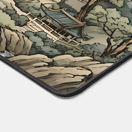 Mat de bureau - Peinture chinoise (Coin)
