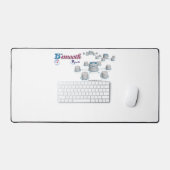 Mat de bureau personnalisé (Clavier et souris)