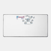 Mat de bureau personnalisé (Recto)