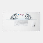 Mat de bureau personnalisé (Clavier et souris)