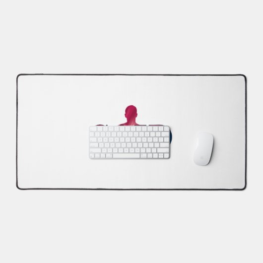 Mat de bureau personnalisé (Clavier et souris)