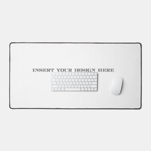 Mat de bureau personnalisé (Clavier et souris)