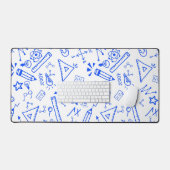 Mat de bureau personnalisé (Clavier et souris)