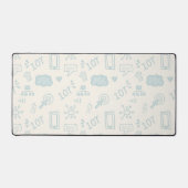 Mat de bureau personnalisé (Recto)