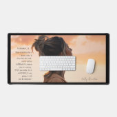 Mat de bureau personnalisé - Accessoire de bureau  (Clavier et souris)