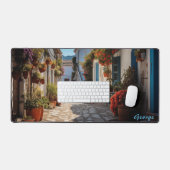Mat de bureau personnalisé pour les îles méditerra (Clavier et souris)