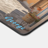 Mat de bureau personnalisé pour les îles méditerra (Coin)