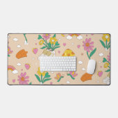 Mat de bureau pour l'amour des champignons super (Clavier et souris)
