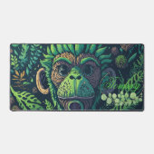 Mat de bureau pour singe personnalisé (Recto)