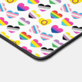 Mat de bureau Pride Hearts (Coin)