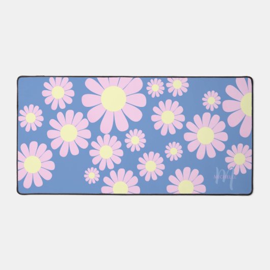 Mat de bureau rose pâle (Recto)