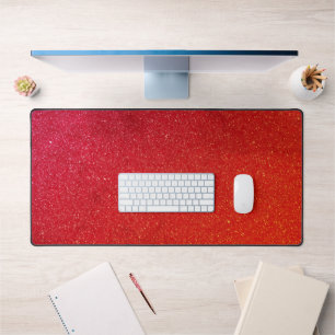 Mat de bureau rouge - Jeu et bureau essentiels