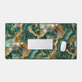 Mat de bureau Serpentine vert (Clavier et souris)