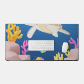 Mat de bureau sous-marin pour oasis (Clavier et souris)