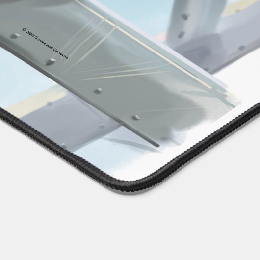 Mat de bureau Tour Eiffel (Coin)