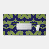 Mat de bureau, Un design élégant vert & bleu (Clavier et souris)