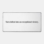 Mat de bureau victorieux exceptionnel (Recto)