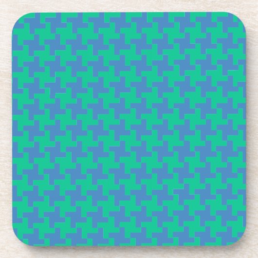 Mat de dessous de verre ou de table, Dogtooth d'ém (Devant)