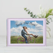 Mat de trame violet 5 po x 7 po Invitations (Debout devant)