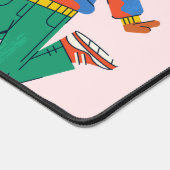 Mat du bureau centré (Coin)