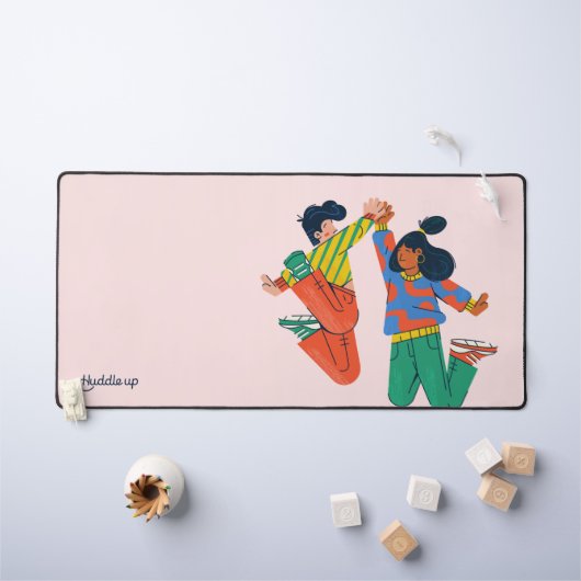 Mat du bureau centré (Tableau pour enfants)