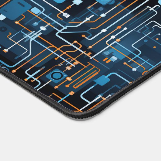 Mat du bureau de circuits électroniques (Coin)