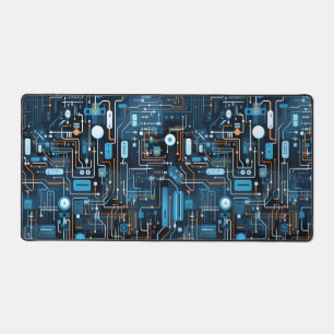 Mat du bureau de circuits électroniques