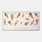 Mat du bureau de crème glacée (Recto)