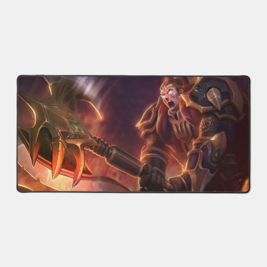 Mat du bureau de jeux Ax Wielder | Conception du m (Recto)