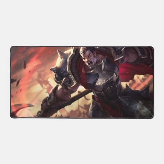 Mat du bureau de jeux Ax Wielder | Conception du m (Recto)