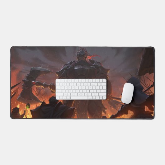 Mat du bureau de jeux Ax Wielder | Conception du m (Clavier et souris)