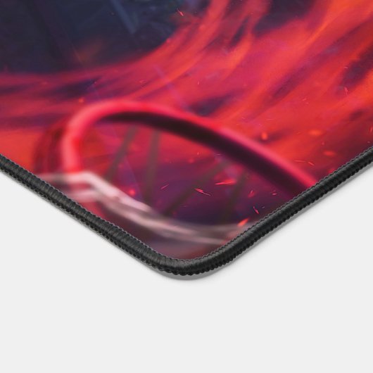 Mat du bureau de jeux Ax Wielder | Conception du m (Coin)