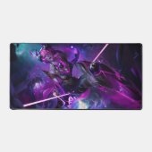 Mat du bureau de jeux d'ombre en acier | Esthétiqu (Recto)