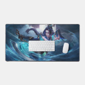 Mat du bureau de jeux Moon Scorn | Lunar Queen Mou (Clavier et souris)