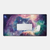 Mat du bureau de l'espace extérieur (Clavier et souris)