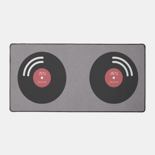 Mat du bureau de vinyle (Recto)