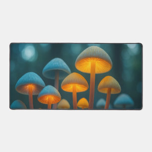 Mat du bureau des champignons bioluminescents