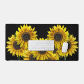 Mat du bureau des tournesols d'été (Clavier et souris)