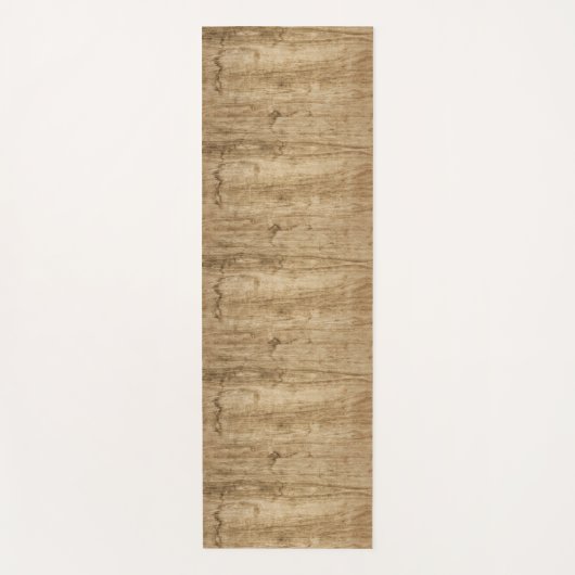 Mat met een houten patroon. (Voorkant)