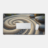 Mat minimaliste Zen Garden (Clavier et souris)