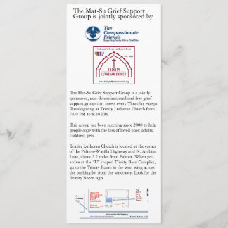 Mat-Su Grief Support Group Advertisement  Kaart