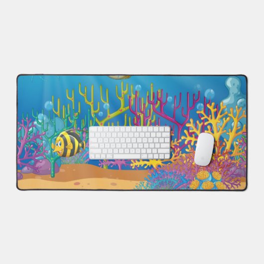 mat van de waterontsnappingsdesk (Keyboard & Muis)