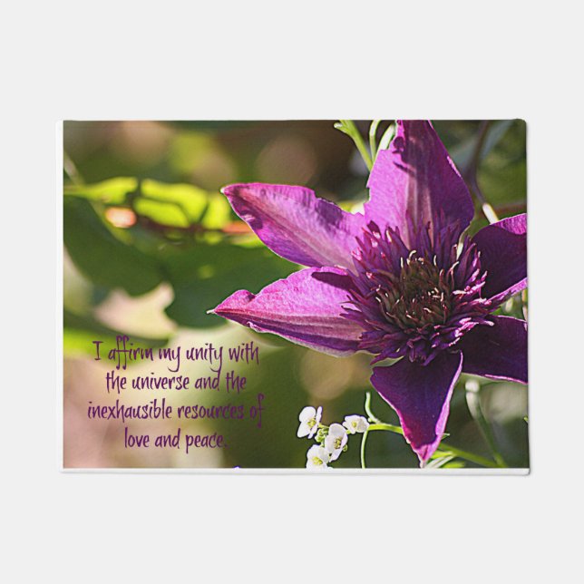 Mat voor liefdes- en vredesdeuren (Voorkant)