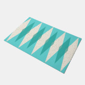 Mat voor moderne, moderne Argyle-deur midden (Schuin)