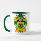 Mata Espagnol Nom de famille Crest Mug (Gauche)