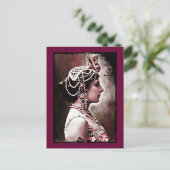 Mata Hari 1910 Briefkaart (Staand voorkant)