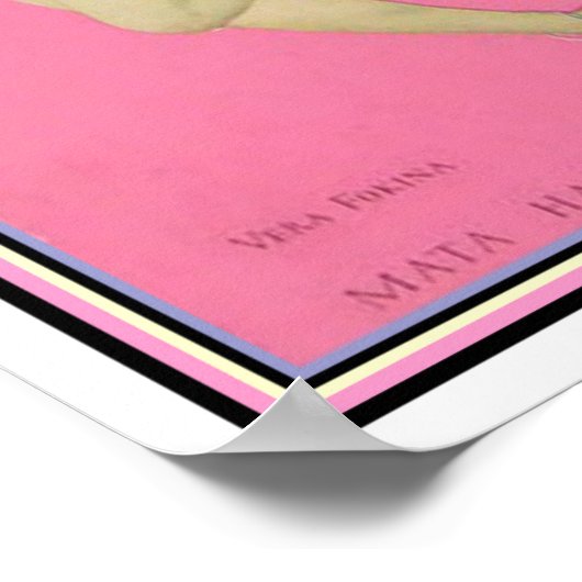 Mata Hari Art Deco Print (Hoek)