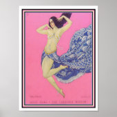 Mata Hari Art Deco Print (Voorkant)