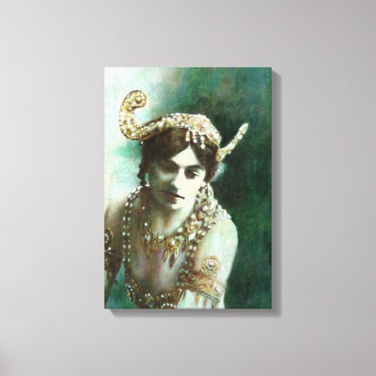Mata Hari Canvas Afdruk (Voorkant)
