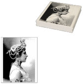 Mata Hari Fotofoto Rubber Kunststempel Rubberstempel (Gestempeld)